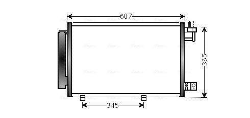 AVA QUALITY COOLING kondenzátor, klíma FDA5439D