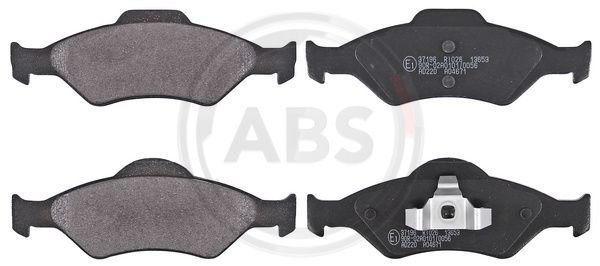 Automeks  ABS 37020 , Brake Pad Set, disc brake