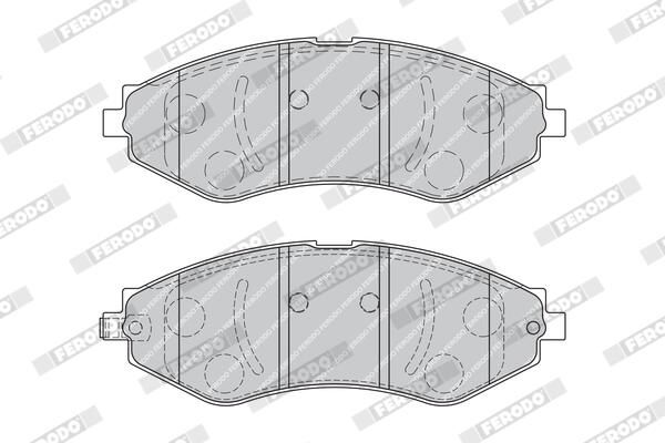 FERODO FDB1905 Brake Pad Set, disc brake