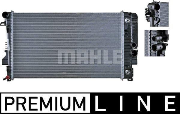 Радіатор, система охолодження двигуна, Mahle CR1173000P