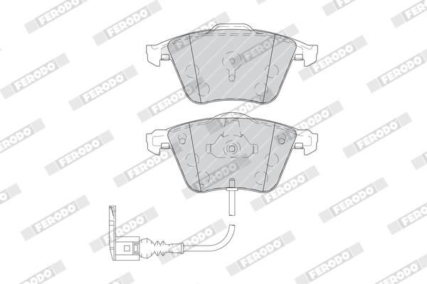 FERODO FDB4223 Brake Pad Set, disc brake
