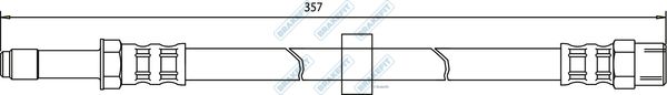 APEC Brake Hose BHO4159