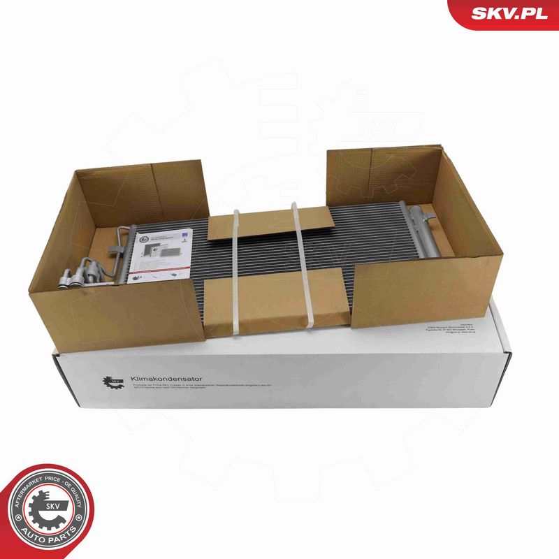 ESEN SKV 86SKV648 Condenser, air conditioning