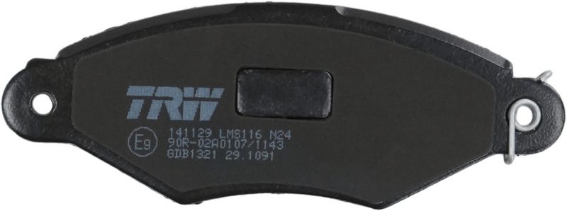 TRW GDB1321 Brake Pad Set, disc brake
