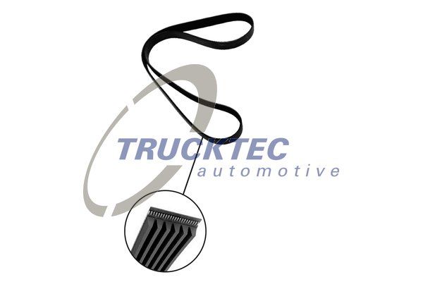 TRUCKTEC AUTOMOTIVE hosszbordás szíj 07.19.241