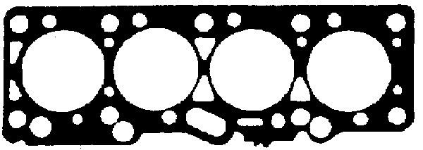 Ущільнення, голівка циліндра, FORD FIESTA/ESCORT/ORION 1.4 (HL14G/CFI/EFI) 86-98, Bg Automotive CH4311