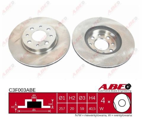 ABE C3F003ABE Brake Disc