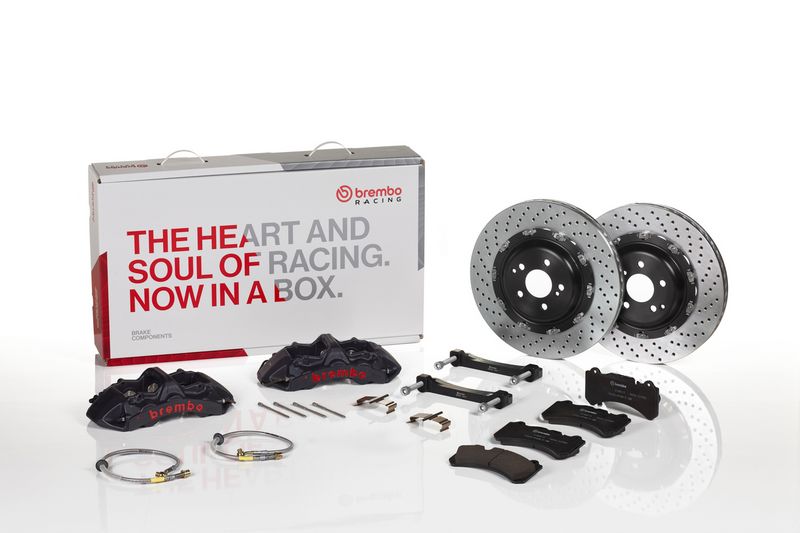 BREMBO Didelio efektyvumo stabdžių komplektas