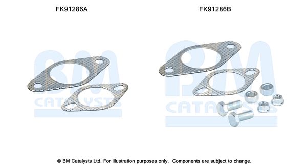 BM CATALYSTS szerelőkészlet, katalizátor FK91286