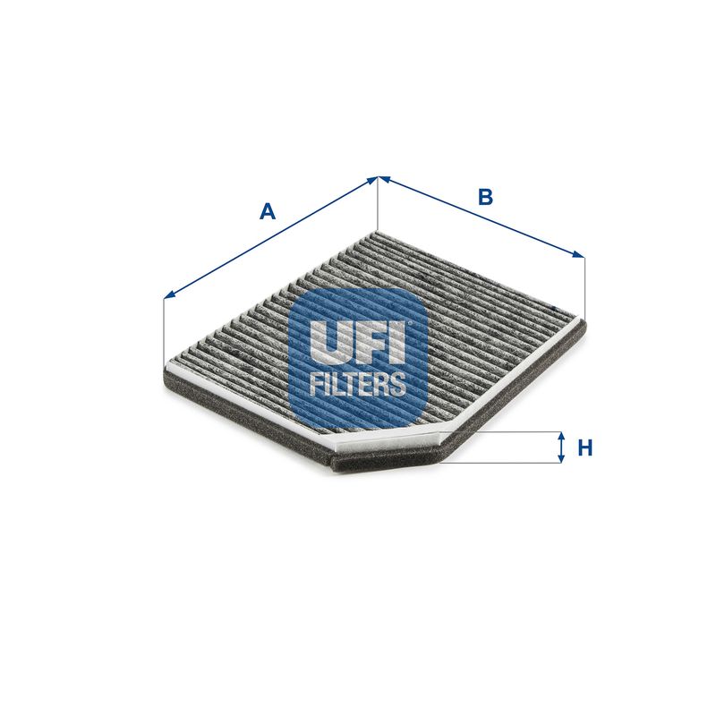 Фільтр, повітря у салоні, Ufi 5428000