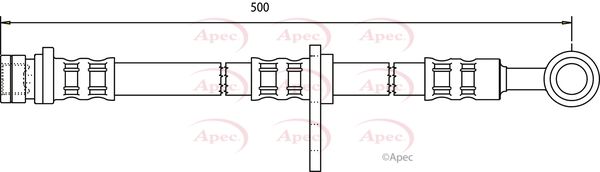 APEC Brake Hose HOS3074