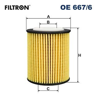 FILTRON olajszűrő OE 667/6