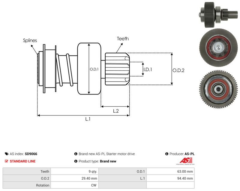 Vabajooks, starter, AS-PL SD9066