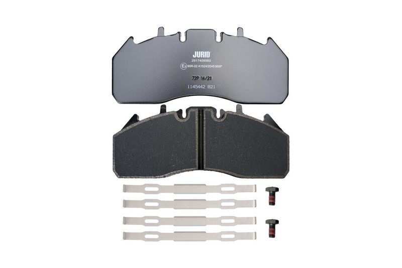 Sada brzdových destiček, kotoučová brzda 2917409560