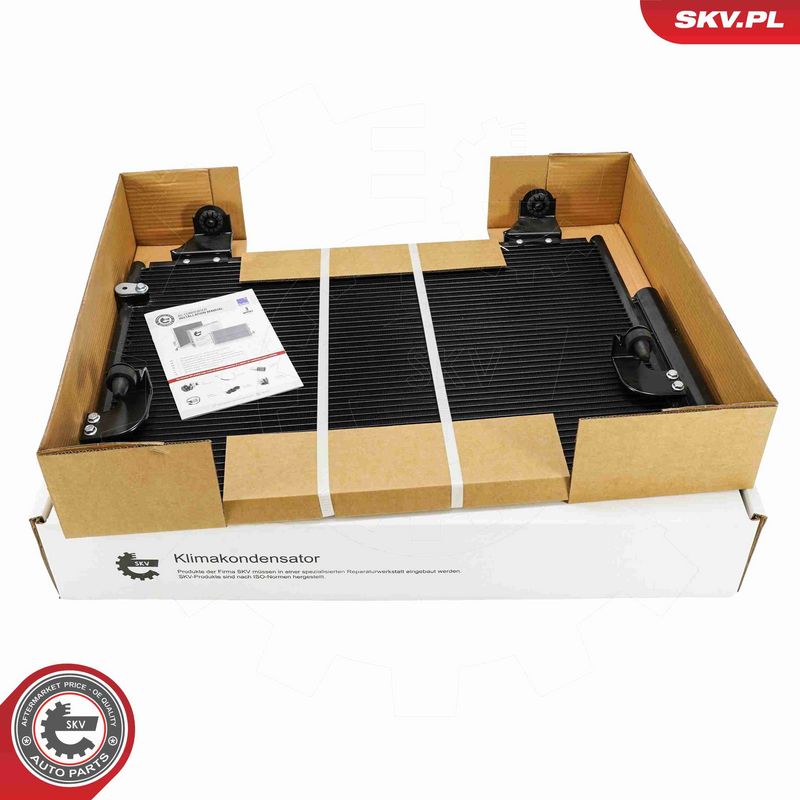 ESEN SKV 86SKV369 Condenser, air conditioning