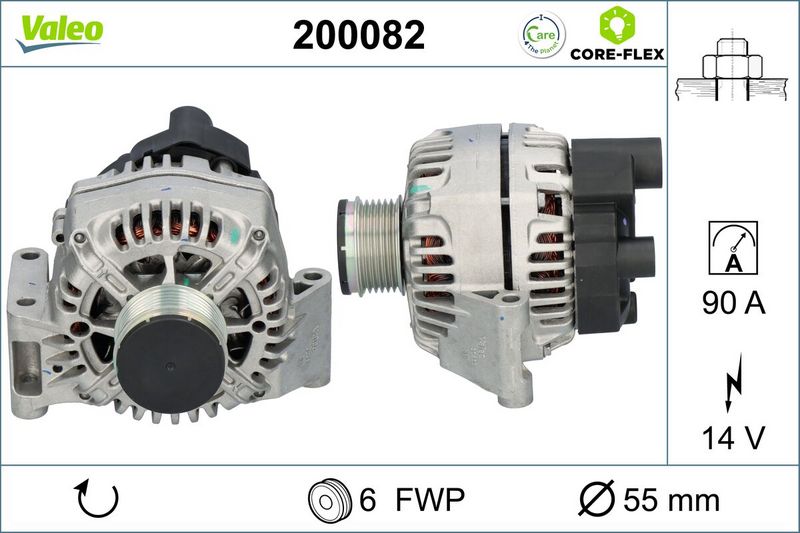 VALEO Dynamo / Alternator 200082