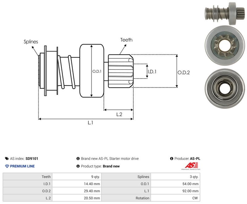 Vabajooks, starter, AS-PL SD9101