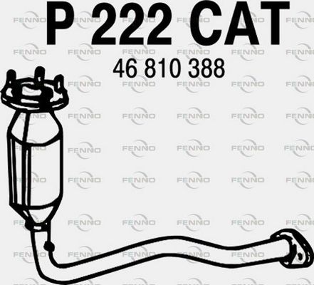 FENNO katalizátor P222CAT