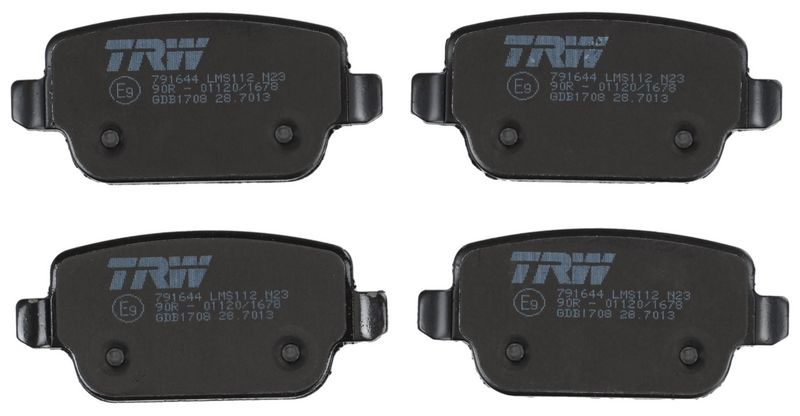 TRW GDB1708 Brake Pad Set, disc brake