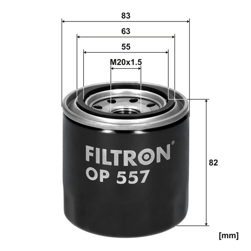 Õlifilter, FILTRON OP 557