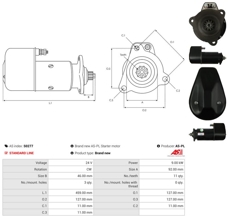 AS-PL S0277 Starter