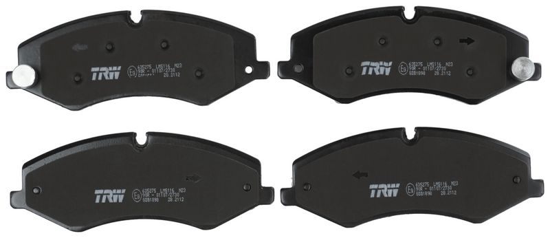 TRW GDB1898 Brake Pad Set, disc brake