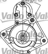 VALEO Starteris