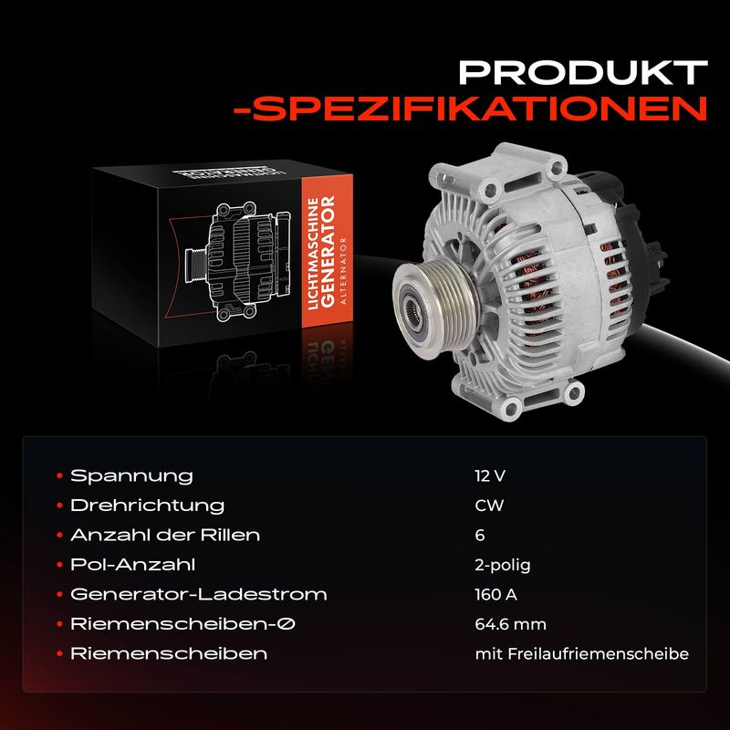 Frankberg 5481FB0032078 Alternator