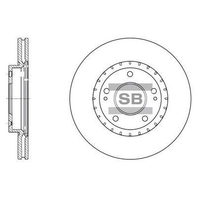 Гальмівний диск, Hi-Q SD1071