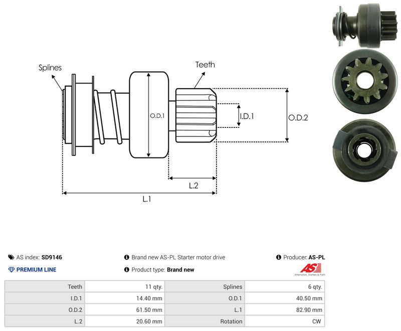 Vabajooks, starter, AS-PL SD9146