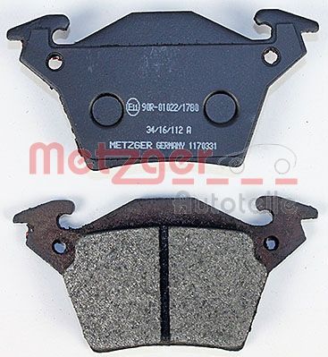 METZGER 1170331 Brake Pad Set, disc brake