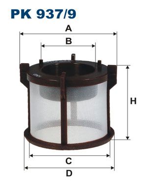 FILTRON Üzemanyagszűrő PK 937/9