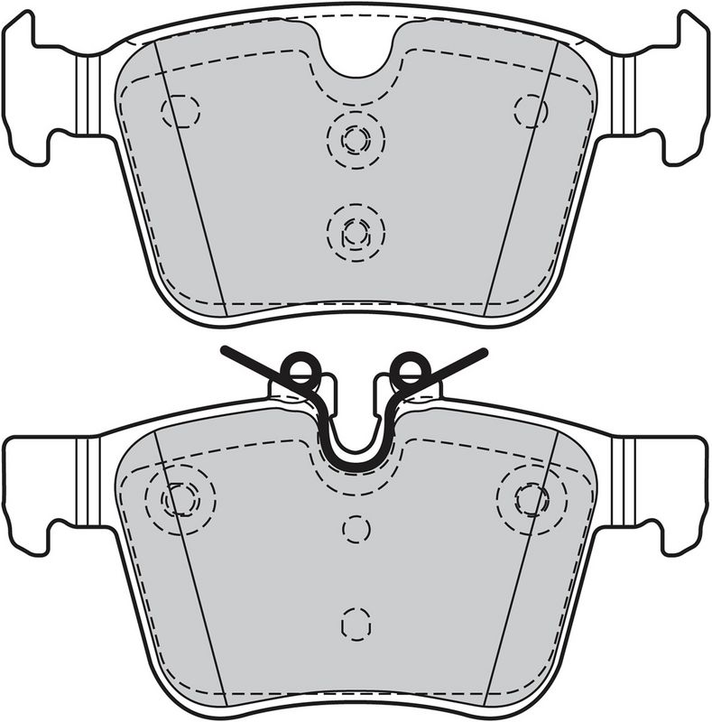 VALEO 601473 Brake Pad Set, disc brake