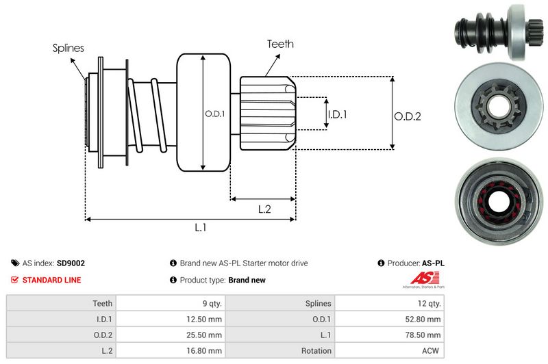 Vabajooks, starter, AS-PL SD9002
