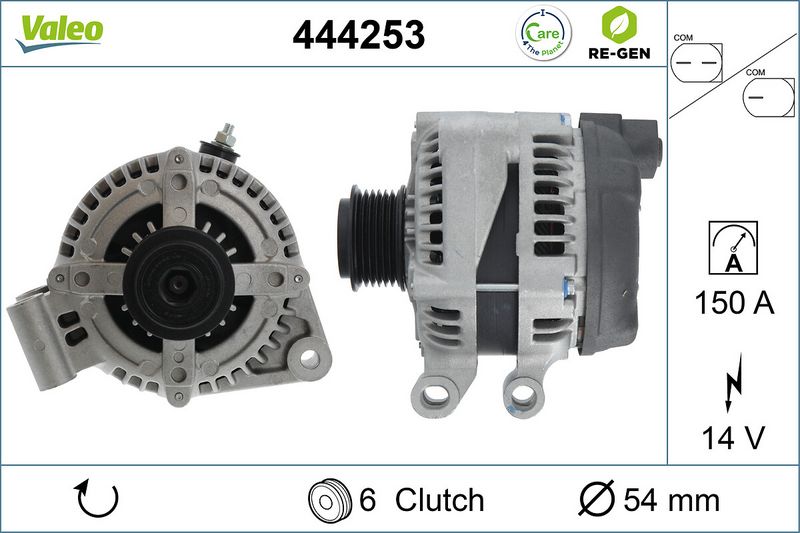 Generator / Alternator 444253 VALEO