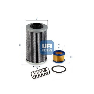 Hydraulisch filter (patroon)