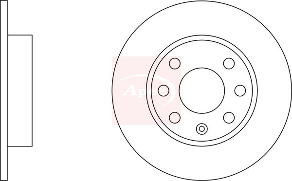 APEC Brake Disc DSK159