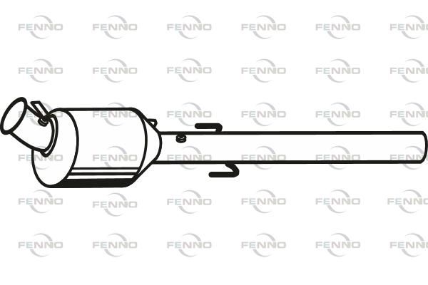 FENNO Korom-/részecskeszűrő, kipufogó P9821DPF