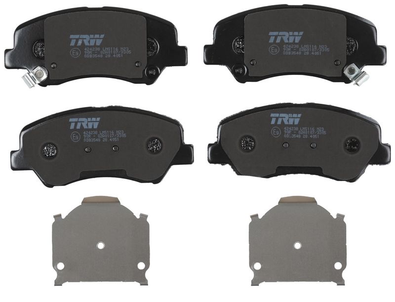 TRW GDB3548 Brake Pad Set, disc brake