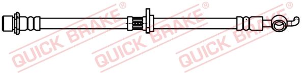 Гальмівний шланг, Quick Brake 50.751