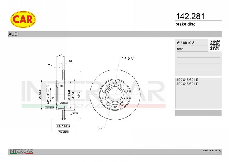 CAR 142.281 - Brake Disc