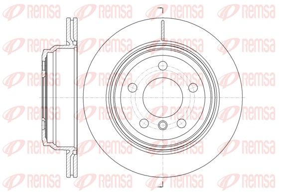 Гальмівний диск, Remsa 61453.10