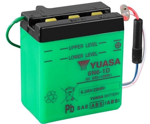 Yuasa Starter Battery 6N6-1D