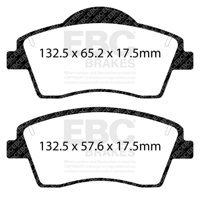 EBC Brakes Remblokkenset, schijfrem DP42429R