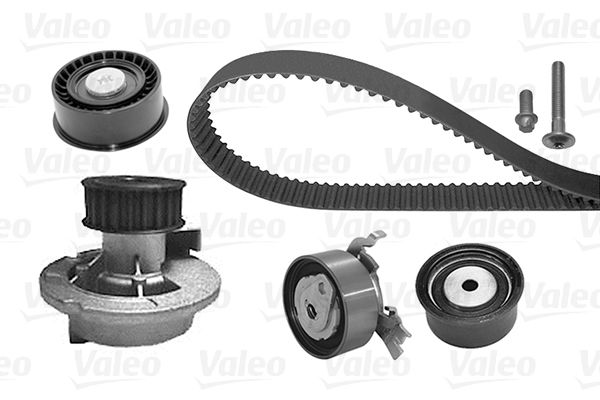 VALEO Waterpomp + distributieriem set 614663