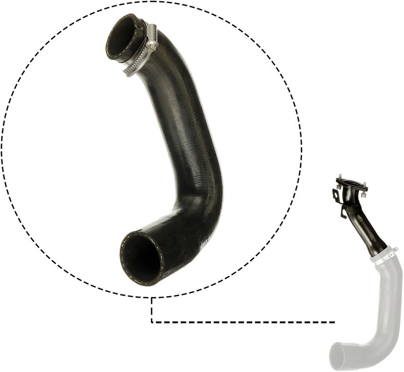 GATES 09-1691 Charge Air Hose