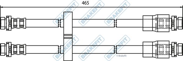 APEC Brake Hose BHO4113