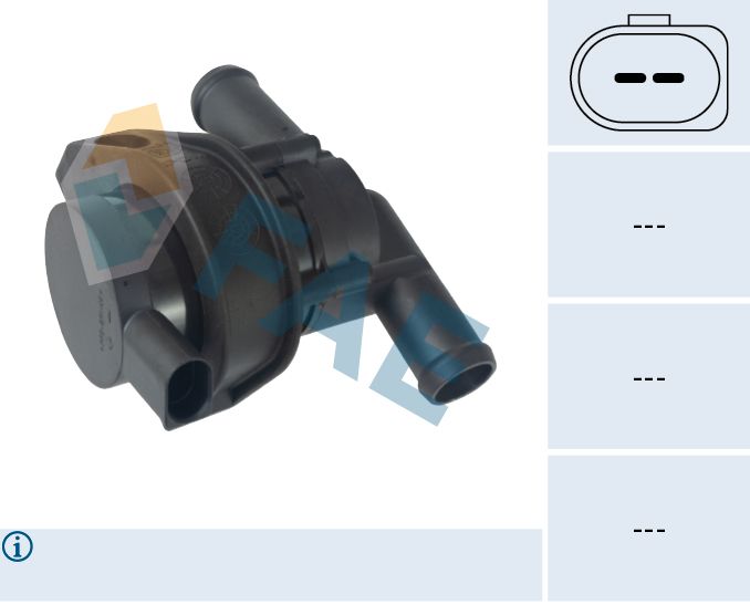 Bomba de agua adicional (circuito de agua de refrigeración)