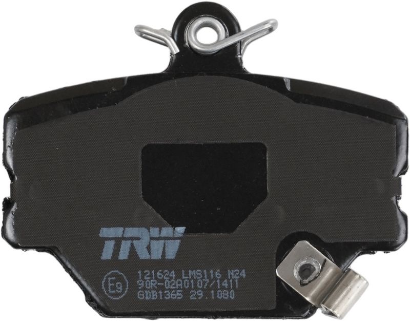 TRW GDB1365 Brake Pad Set, disc brake