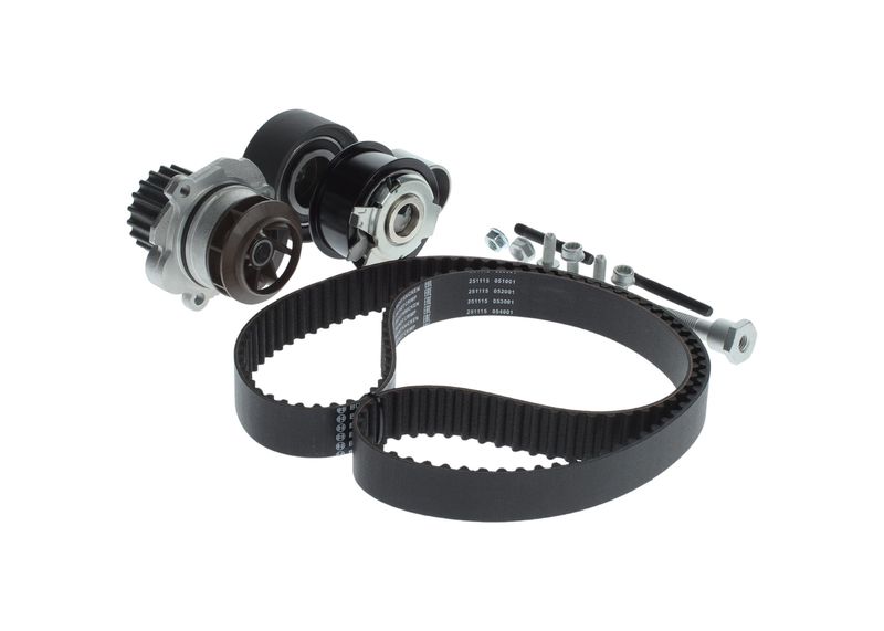 Veepump + hammasrihmakomplekt, BOSCH 1 987 945 311
